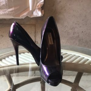 iridescent Purple heels